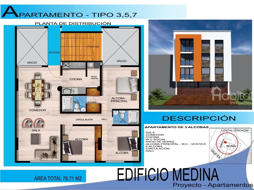 SE VENDE EDIFICIO EN PINO PARDO